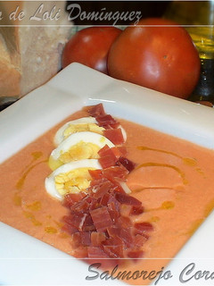 Una foto de Salmorejo cordobés