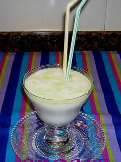 Una foto de Batido de pera