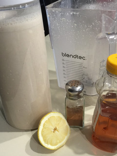 Una foto de Leche de avena -rica y saludable