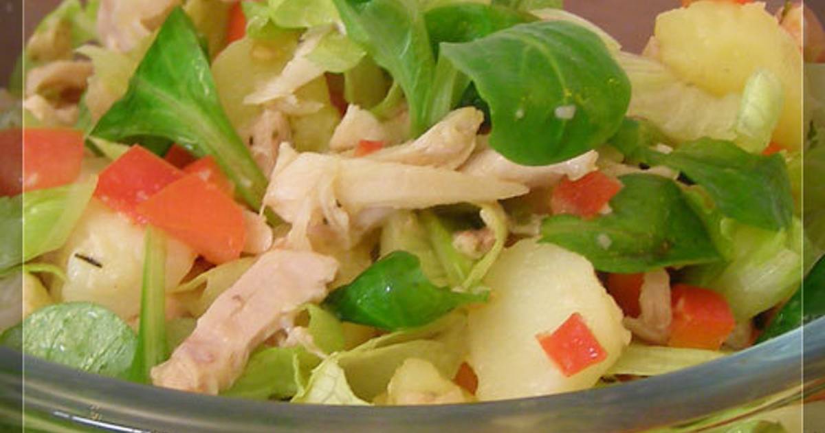 Receta de salpicon de pollo con arroz