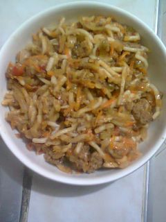 Una foto de Pasta con salsa