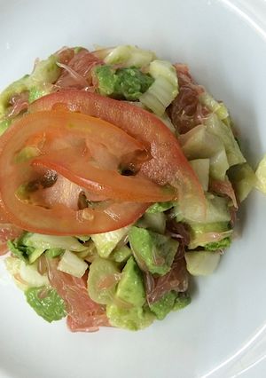 Una foto de Tartare de palta