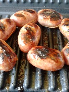 Una foto de Parrillada de chorizos, morcillas, pollo y bifes al grill