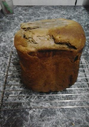 Una foto de Pan dulce con chispas de chocolate en horno de pan
