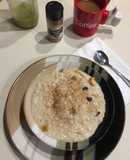 Arroz Integral con leches de avena y almendra-saludable