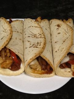 Una foto de Fajitas de pechuga de pollo al estilo de la iaia
