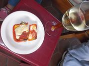 Una foto de alcachofa relleno a la italiana