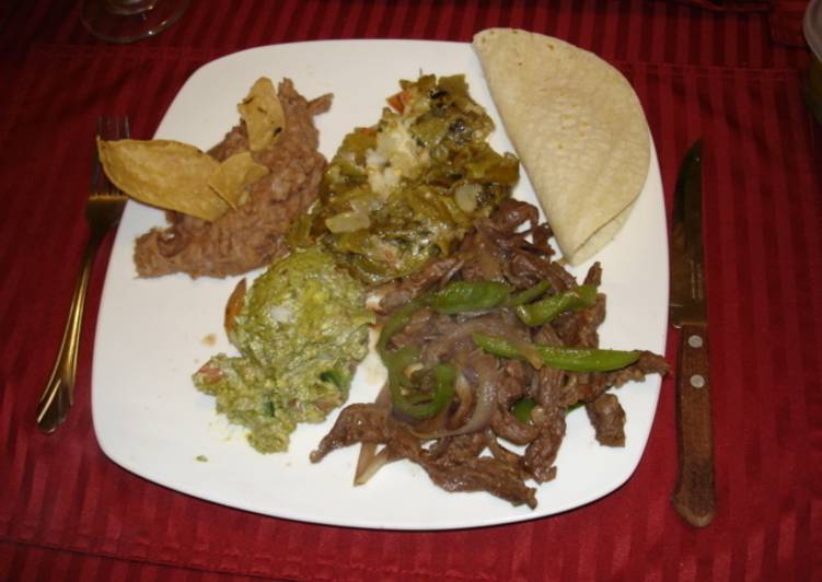 Tacos de arrachera