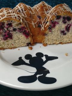 Una foto de Torta de amapola y agraz