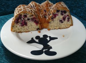 Una foto de Torta de amapola y agraz
