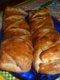 Pan trenzado relleno