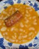 Alubias guisadas con chorizo