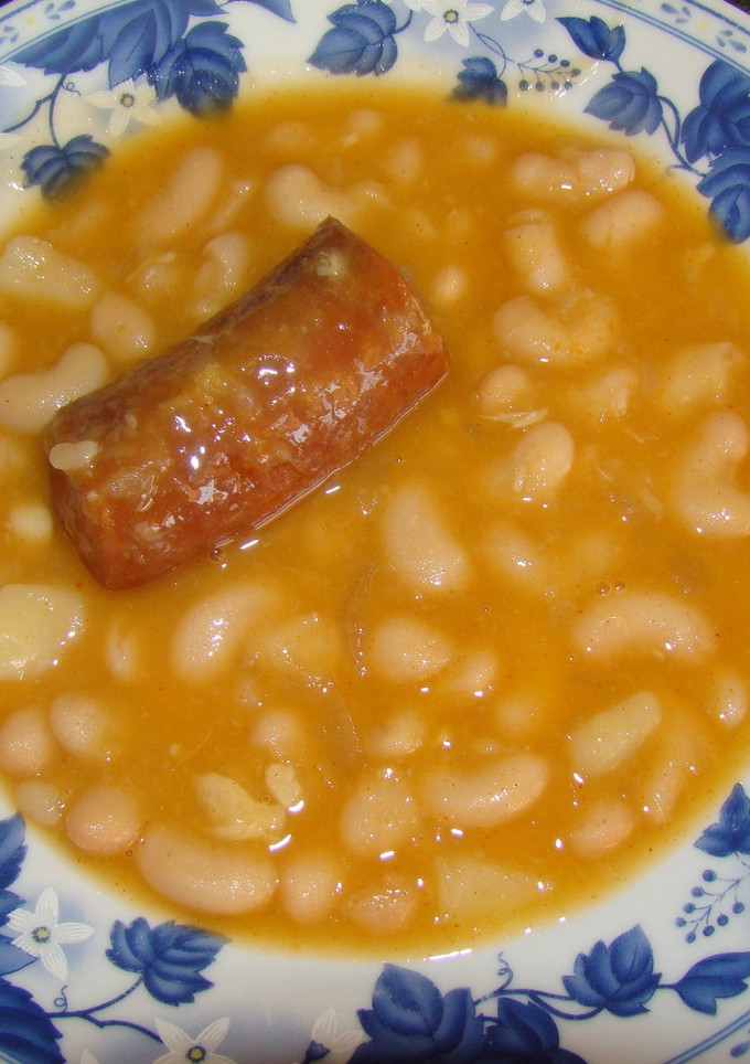 Una foto de Alubias guisadas con chorizo