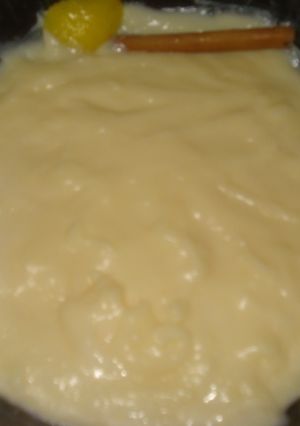 Una foto de Crema pastelera para rellenar