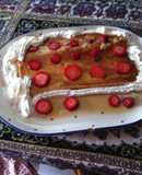 Flan de mandarina con canela y licor 