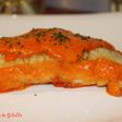 Lomo de bacalao en salsa de piquillo