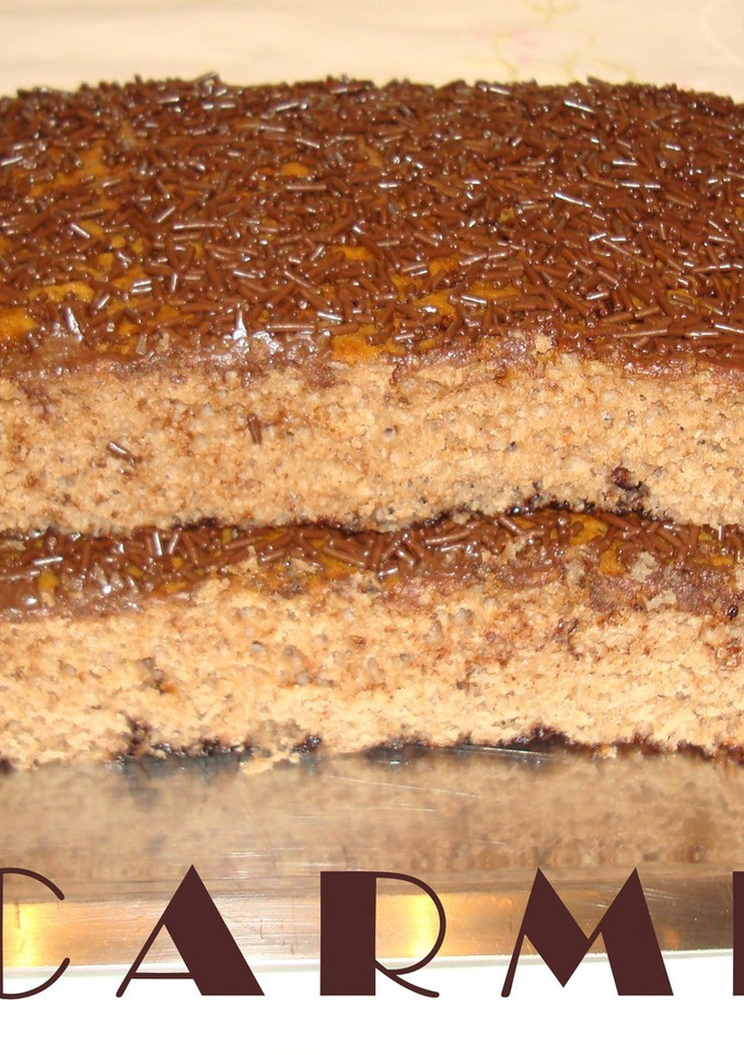 Una foto de Bizcocho mousse de chocolate
