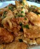 Bacalao fresco con salsa picante