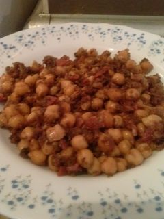 Una foto de Garbanzos fritos
