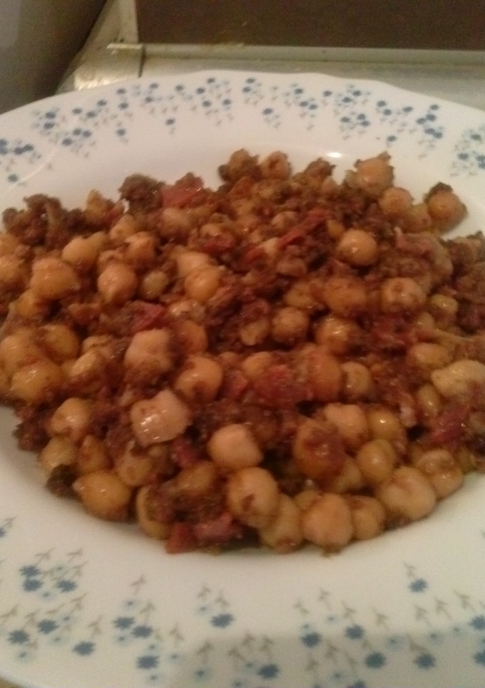 Una foto de Garbanzos fritos