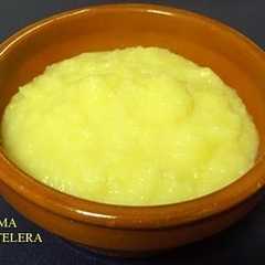 Una foto de Crema pastelera con ralladura de limón