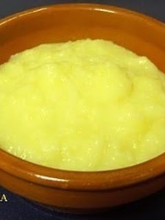 Una foto de Crema pastelera con ralladura de limón