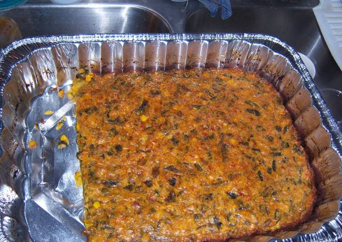 Torta de elote con chile poblano Receta de MANE- Cookpad