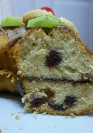 Una foto de Rosca de arándanos