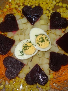 Una foto de Ensalada romántica