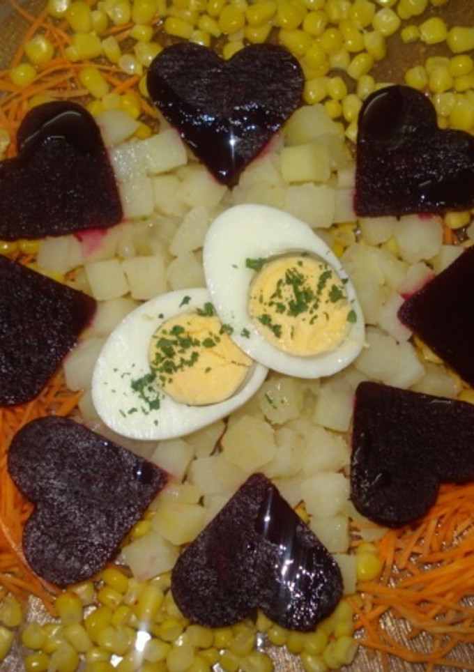 Una foto de Ensalada romántica