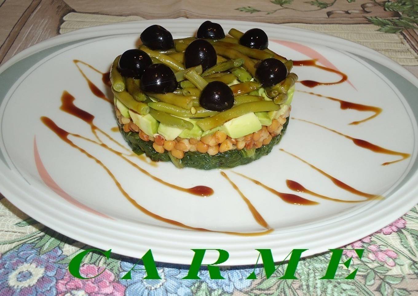 Tartar de verduras y legumbres<br />