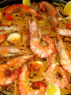 Una foto de Fideua gourmet
