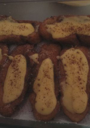 Una foto de Torrijas con flan #Lacocinanosune
