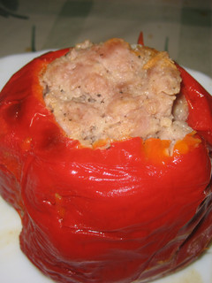 Una foto de Pimientos rellenos de carne