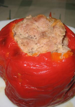Una foto de Pimientos rellenos de carne