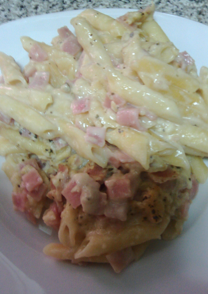 Una foto de Macarrones al horno