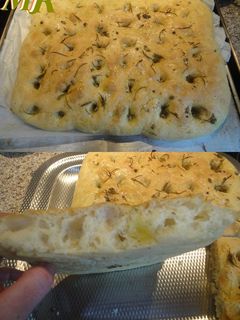 Una foto de Masa de focaccia italiana