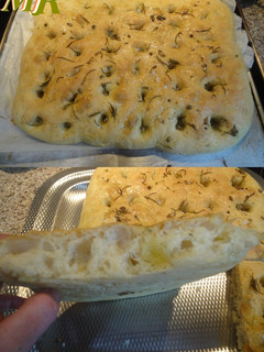 Una foto de Masa de focaccia italiana