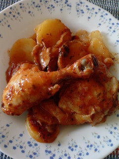 Una foto de Pollo a la americana