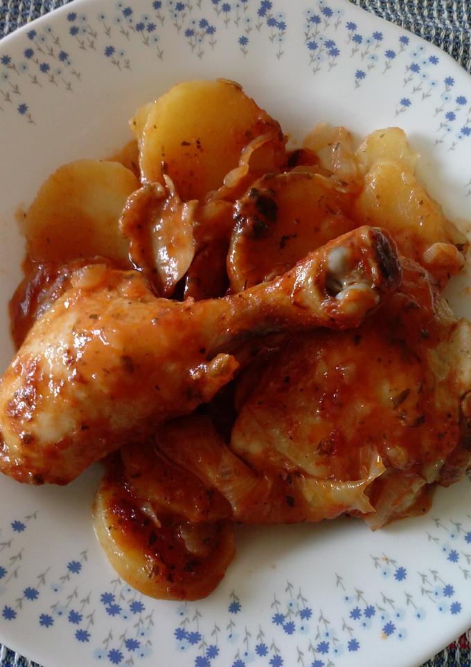 Una foto de Pollo a la americana
