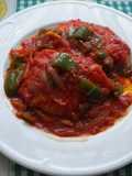 Bacalao con chanfaina 