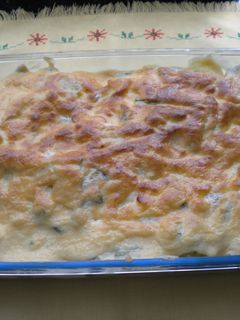 Una foto de Verdura gratinada con alioli