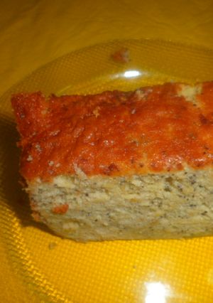 Una foto de Budín de chia y naranja