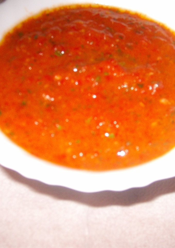 Una foto de Salsa agridulce para carnes a la barbacoa