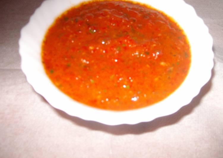 Salsa agridulce para carnes a la barbacoa