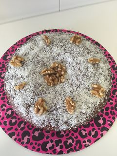 Una foto de Bizcocho de coco y zanahorias al toque de canela
