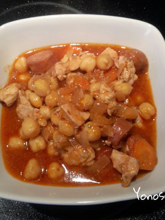 Una foto de Garbanzos express