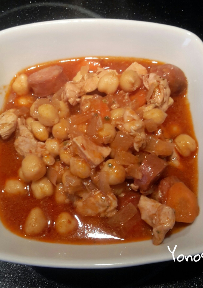 Una foto de Garbanzos express