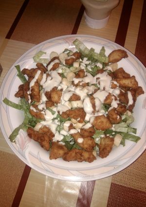 Una foto de Ensalada cesar