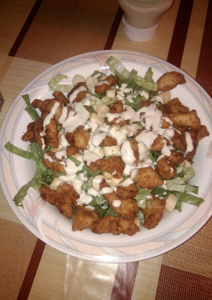 Una foto de Ensalada cesar
